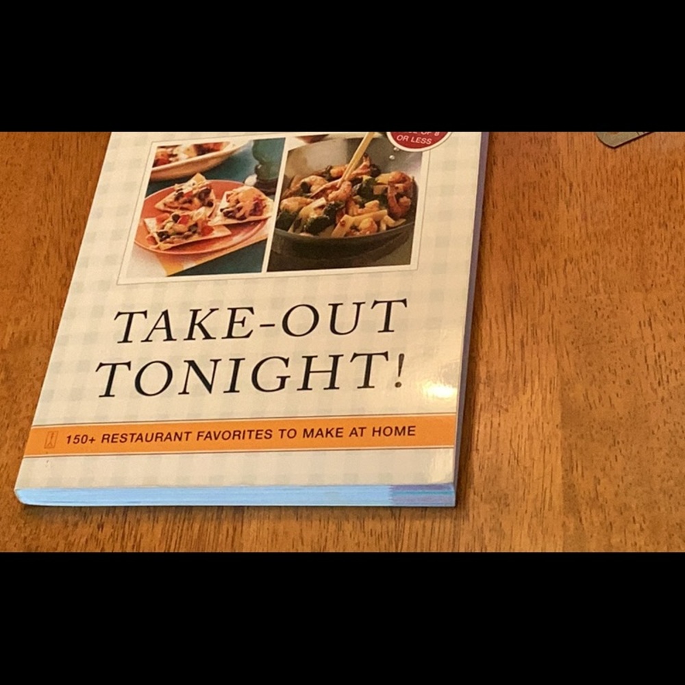 ⚠️Weight watchers take out tonight recipe book⚠️clearance priced⚠️